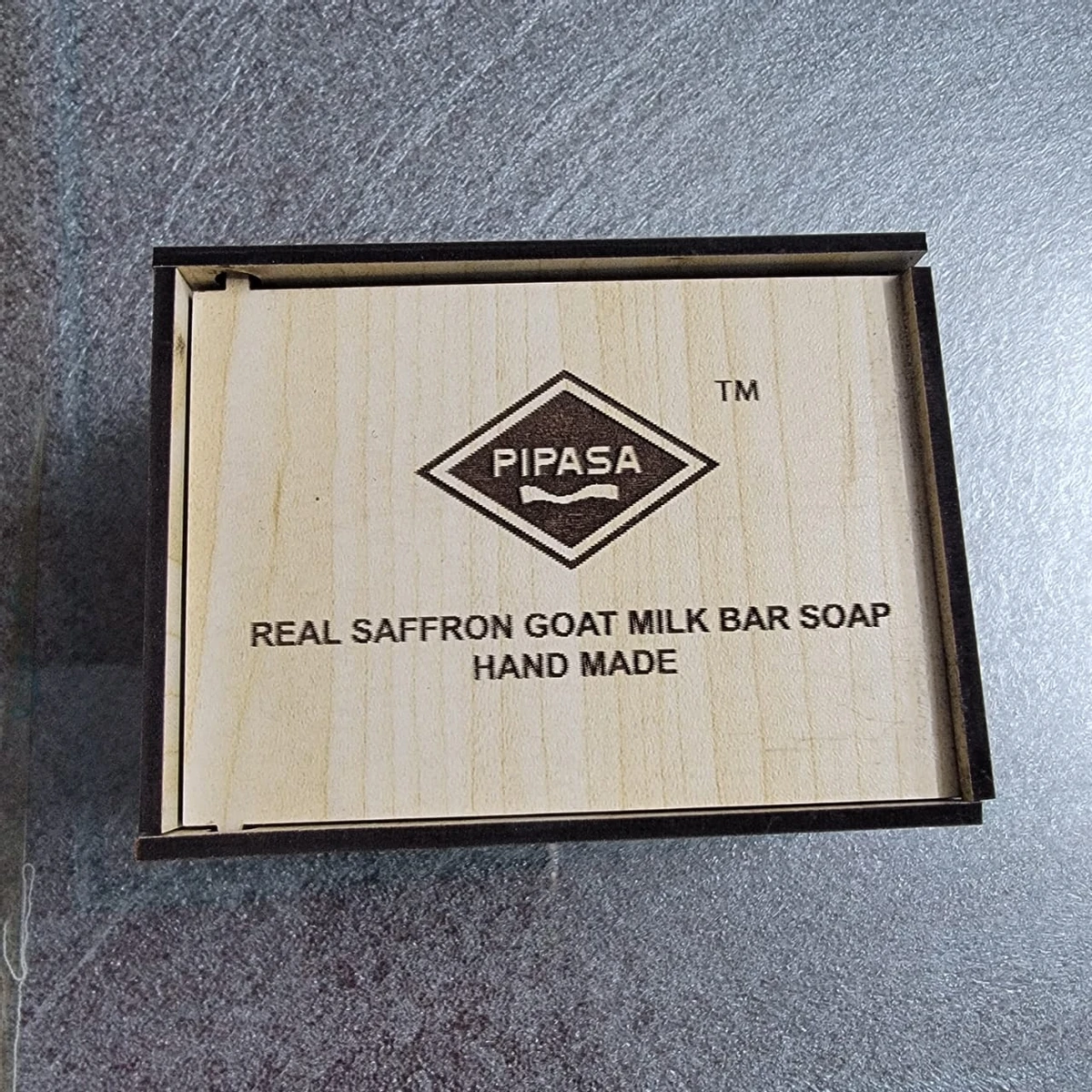 Saffron Goat Milk Bar Soap- 1 pcs